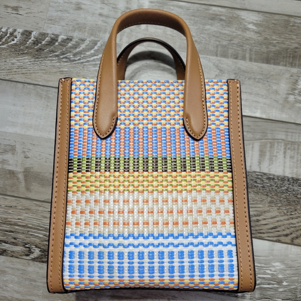 Kate Spade Manhattan Striped Mini Tote - Picture 3 of 10